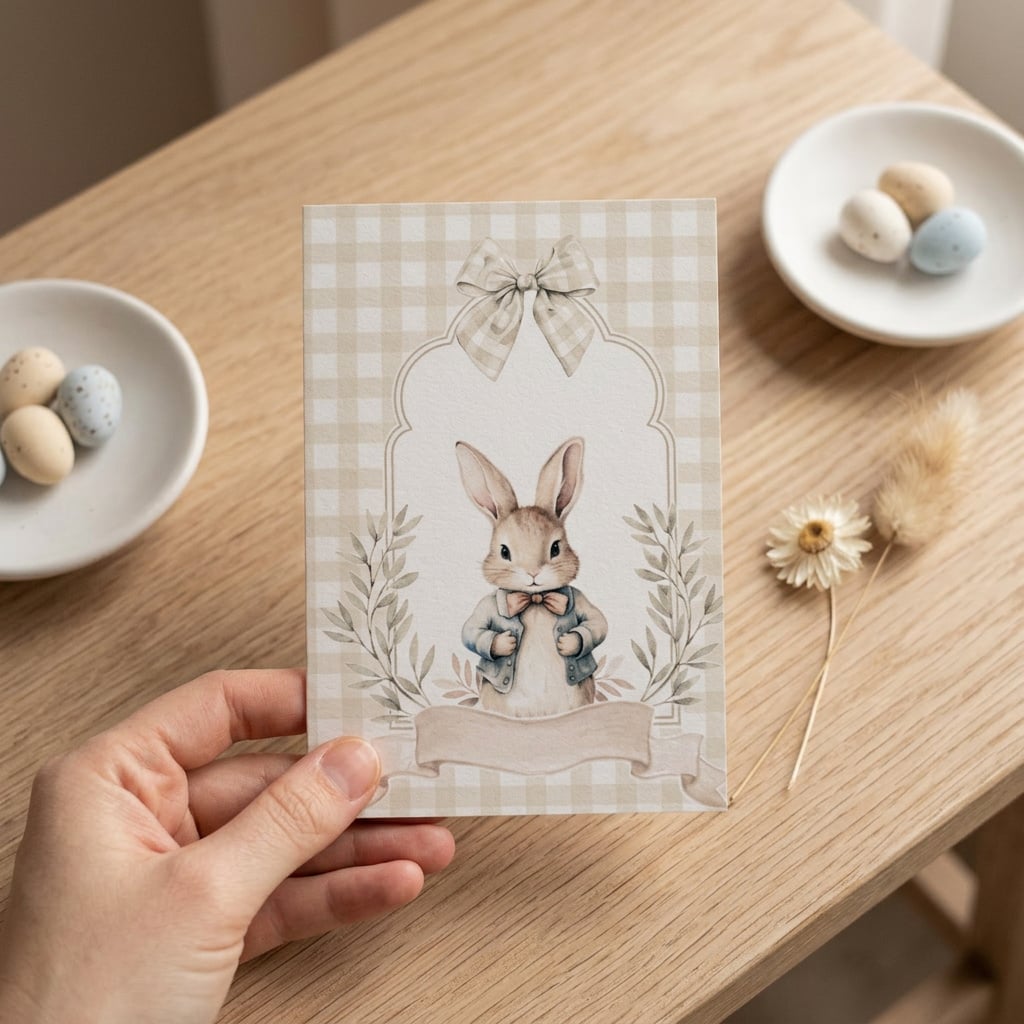 Petter Rabbit Greeting Cart