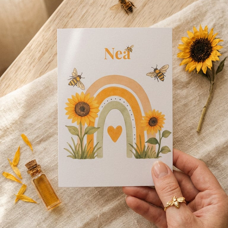 Bee Greeting Cart