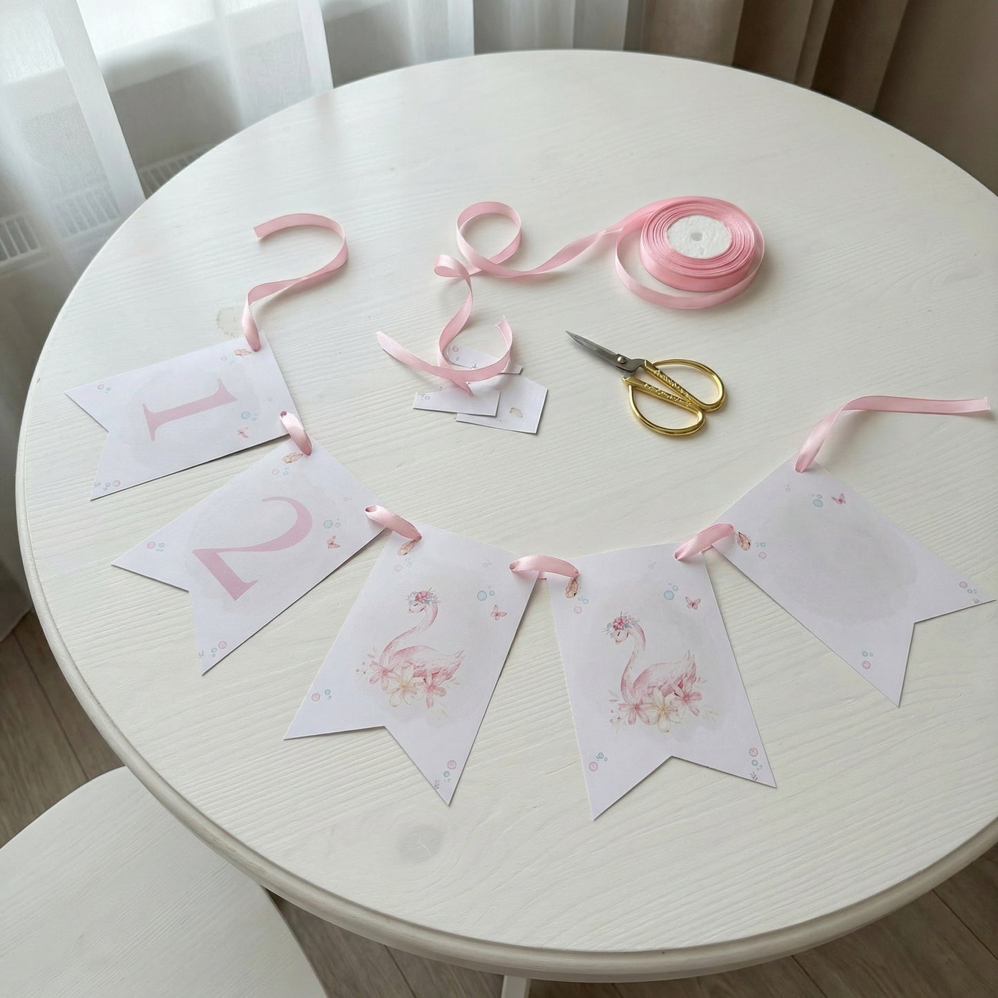 1/2 Little Duck High Chair Banner