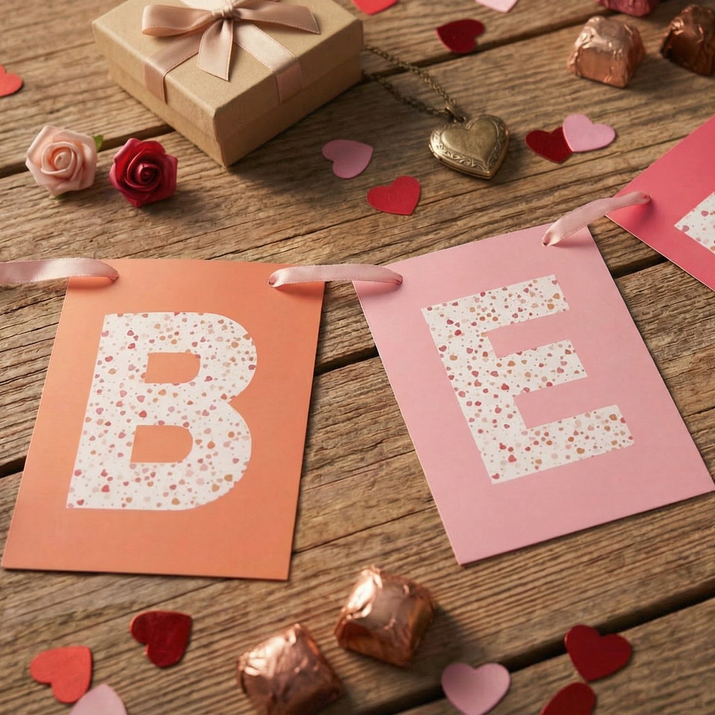 Be Mine Small Hearts Detail