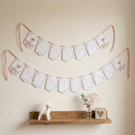 Bambi Birthday Banner