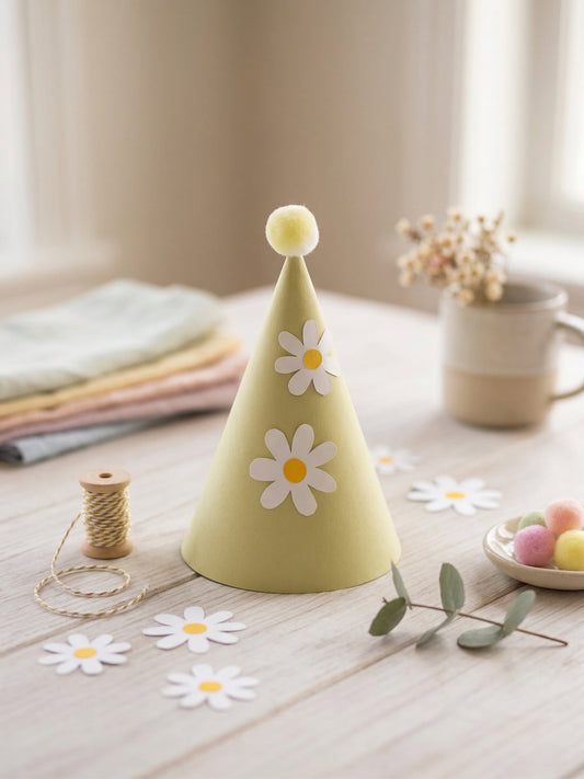 Daisy Party Hat