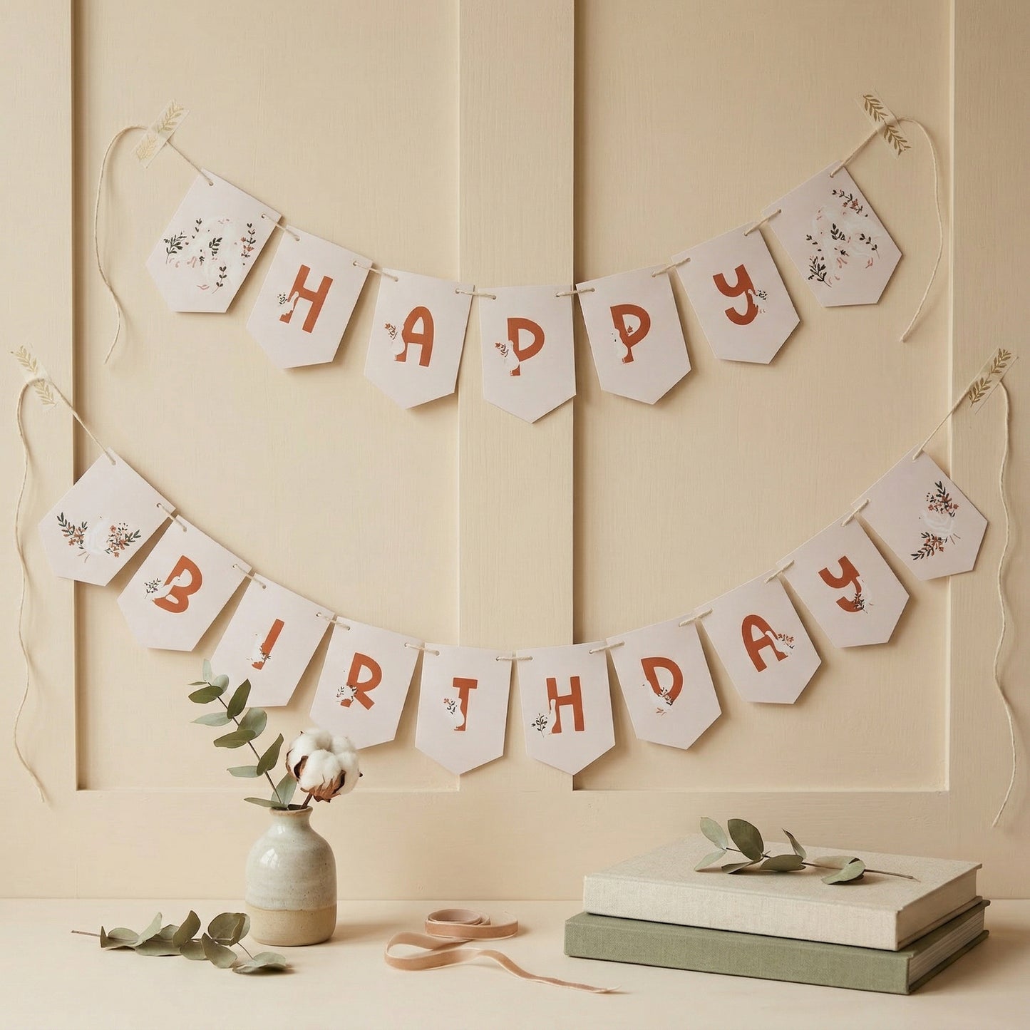 Silly Gosse Pastel Pink Banner