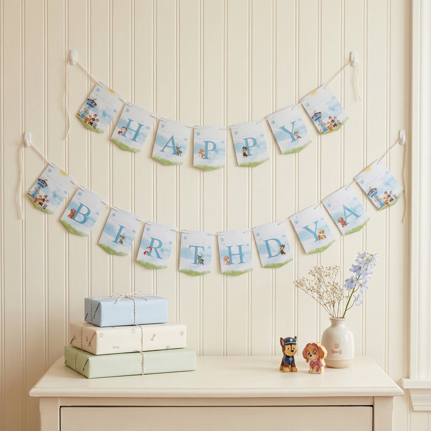 Paw Patrol Birhtday Banner