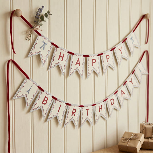 Happy Birthday Paris Banner