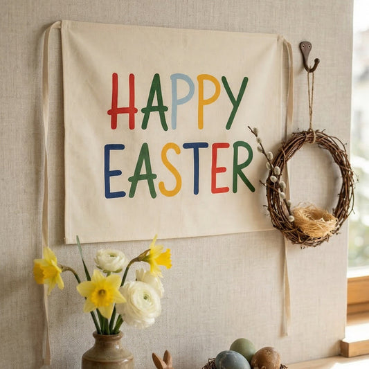 Happy Easter Fabric Dekor