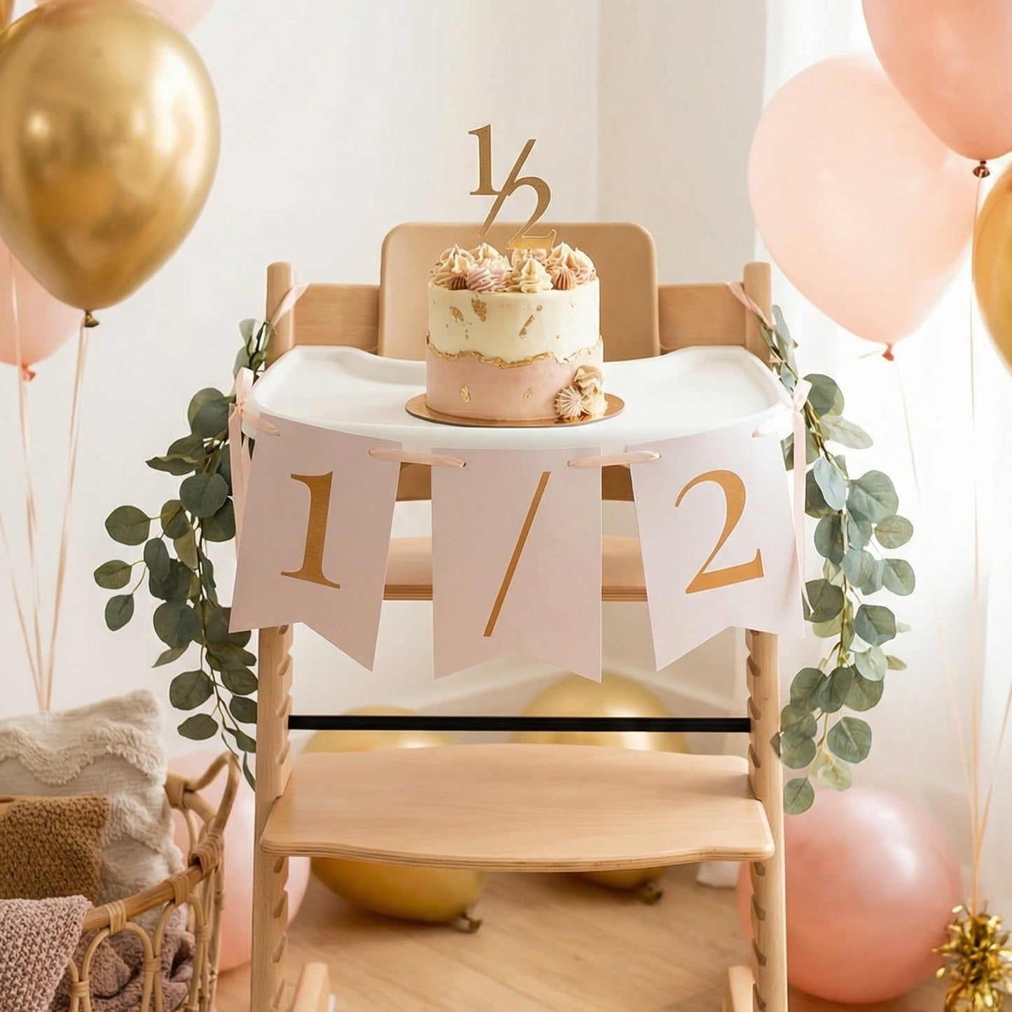 1/2 High Chair Banner