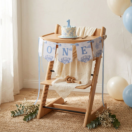 Royal Bear High Chair Banner