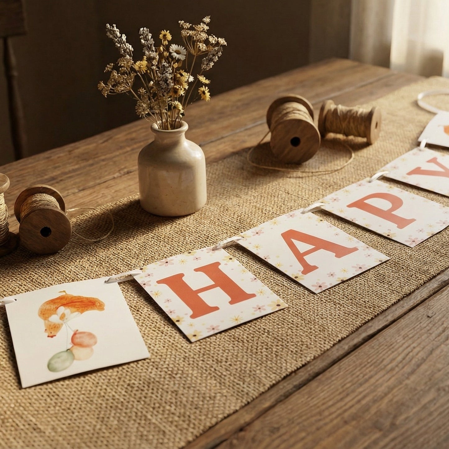 Chicken Birthday Banner