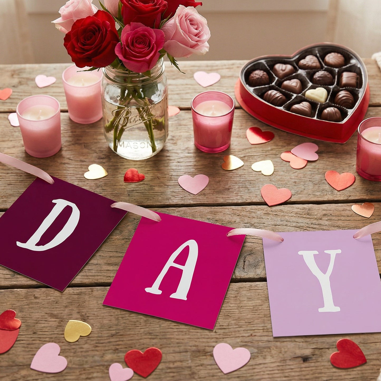 Purple Happy Valentines