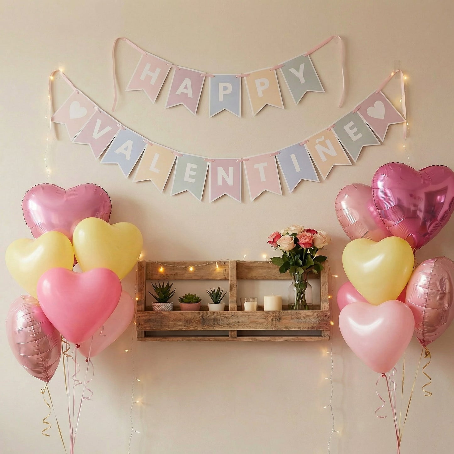 Pastel Happy Valentines