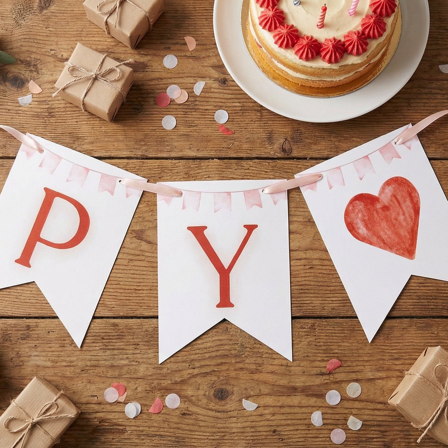 Happy Birthday Red Bow