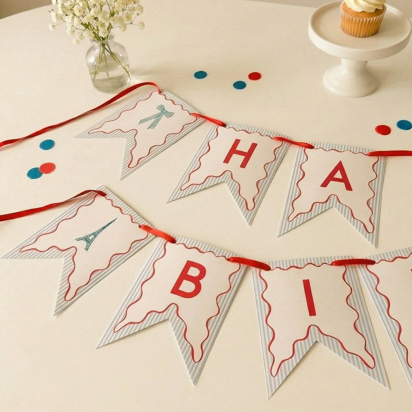 Happy Birthday Paris Banner