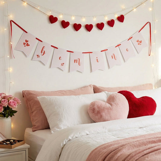 Be Mine - Red Hearts