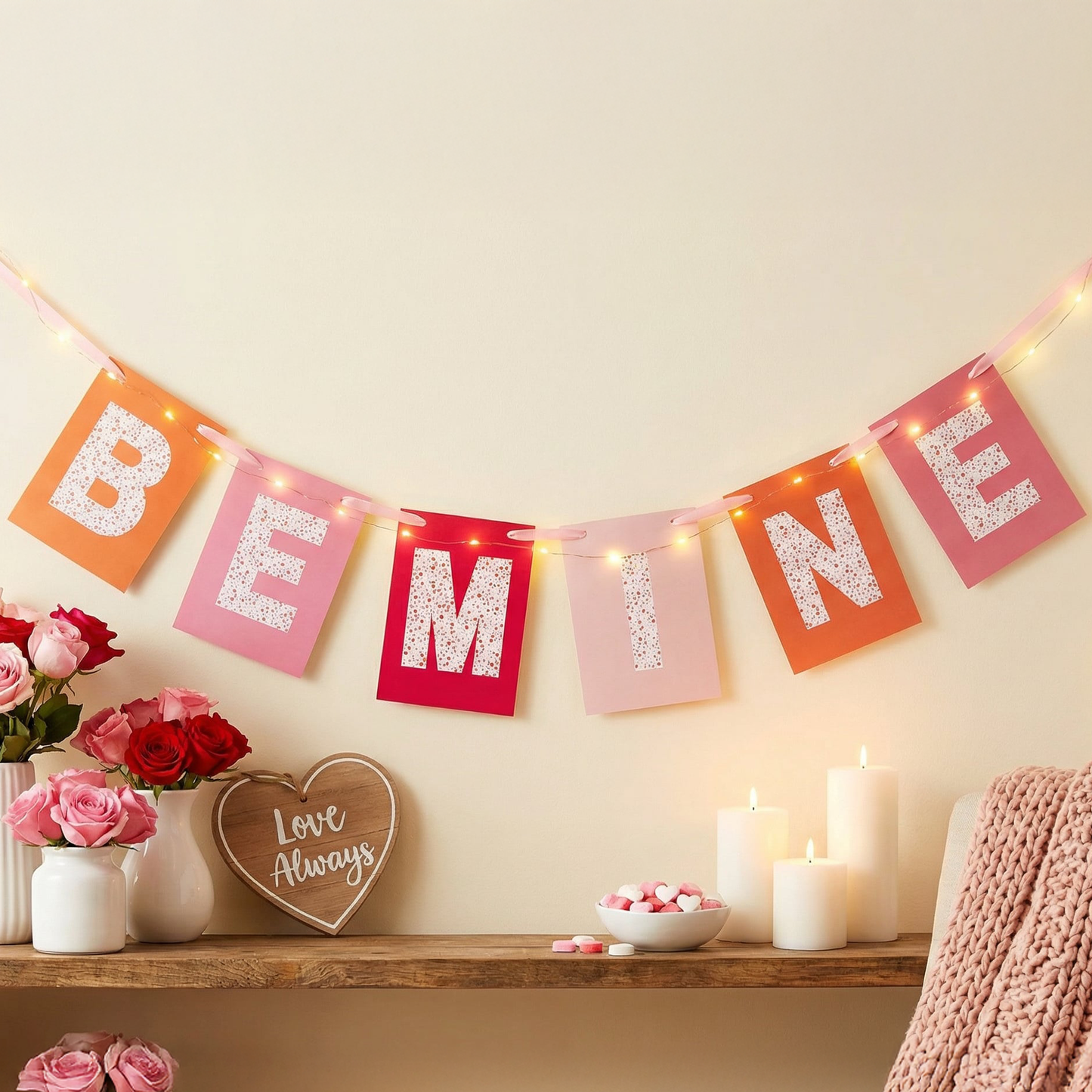 Be Mine Small Hearts Detail