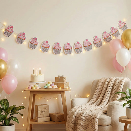 Cupcake Garland