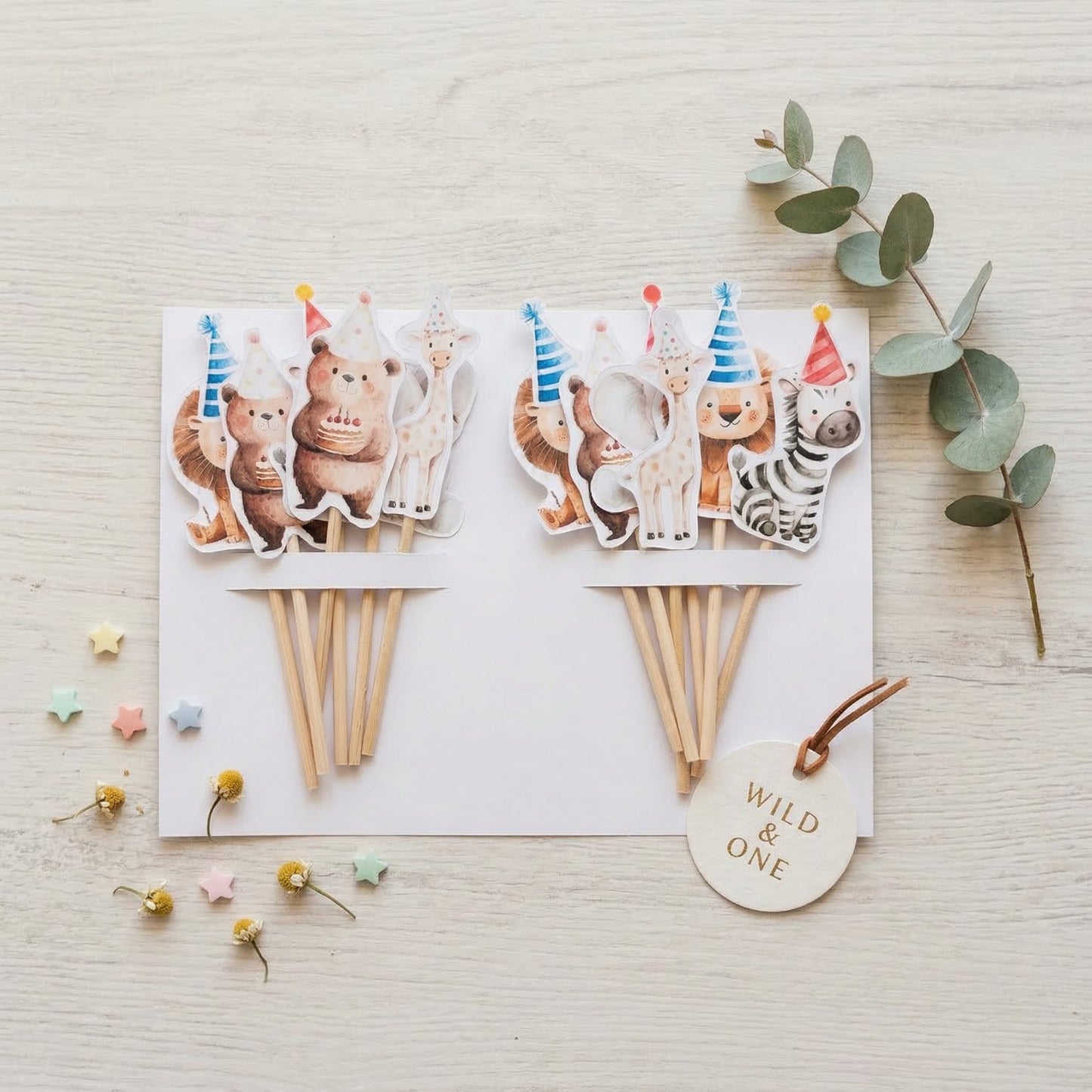 Woodland Animals Toppers