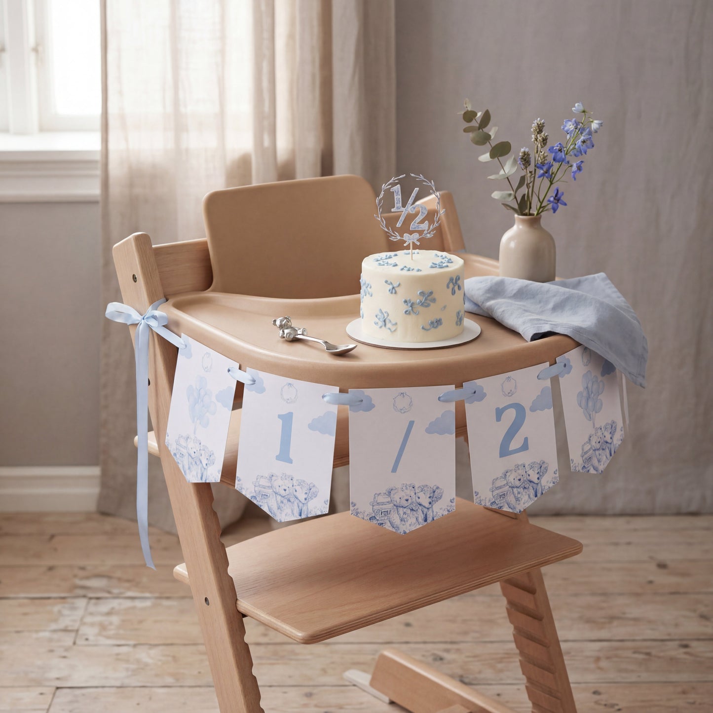 1/2 High Chair Banner