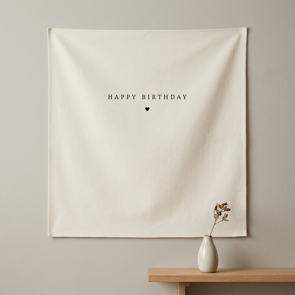 Happy Birthday Fabric