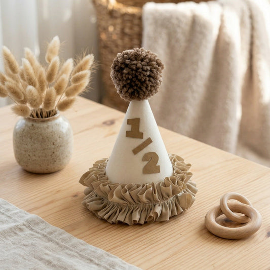 1/2 Beige Hat