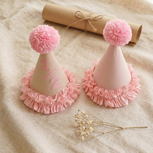 1/2 Pastel pink Hat